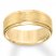 8mm Wedding Band Yellow Tungsten Carbide