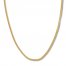 24" Men's Franco Chain Necklace 14K Yellow Gold Appx. 2.5mm