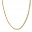 24" Men's Franco Chain Necklace 14K Yellow Gold Appx. 2.5mm