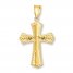 Cross Charm 14K Yellow Gold