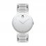 Movado Sapphire Stainless Steel Men's Watch 607587