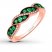 Le Vian Natural Emerald Ring 1/15 ct tw Diamonds 14K Gold
