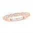 Adrianna Papell Diamond Anniversary Band 1/5 ct tw 14K Rose Gold