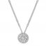 Emmy London Diamond Necklace 1/6 ct tw Sterling Silver