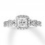Diamond Engagement Ring 1-1/8 ct tw 14K White Gold