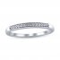 Diamond Wedding Band 1/10 ct tw 10K White Gold