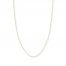 Ball Chain Necklace 14K Two-Tone Gold 18" Length