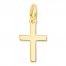 Cross Charm 14K Yellow Gold