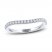 THE LEO Legacy Lab-Created Diamond Wedding Band 1/5 ct tw Round-cut 14K White Gold