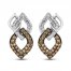 Le Vian Chocolatier Diamond Earrings 5/8 ct tw 14K Vanilla Gold