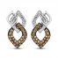 Le Vian Chocolatier Diamond Earrings 5/8 ct tw 14K Vanilla Gold