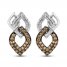 Le Vian Chocolatier Diamond Earrings 5/8 ct tw 14K Vanilla Gold