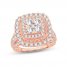 Diamond Engagement Ring 2 ct tw Round-Cut 14K Rose Gold