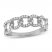 Diamond Anniversary Ring 1/5 ct tw Round-cut 10K White Gold