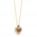 Le Vian Diamond Heart Necklace 1/4 ct tw 14K Honey Gold 18"