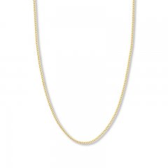 18" Curb Chain 14K Yellow Gold Appx. 3.7mm