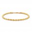 Men's Rope Chain Bracelet 14K Yellow Gold 8.5"
