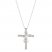 Le Vian Diamond Cross Necklace 1/2 ct tw 14K Vanilla Gold 18"