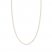 18" Forzatina Chain Necklace 14K Yellow Gold Appx. 1.45mm