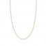 18" Forzatina Chain Necklace 14K Yellow Gold Appx. 1.45mm