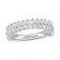 Neil Lane Premier Diamond Anniversary Ring 1-1/5 ct tw Marquise-Cut 14K White Gold