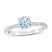 First Light Diamond Engagement Ring 5/8 ct tw 14K White Gold