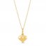 Children's Heart Necklace 14K Yellow Gold 13"