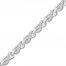 Diamond Infinity Bracelet 1/5 ct tw Round-cut Sterling Silver