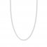 24" Rolo Chain Necklace 14K White Gold Appx. 1.82mm