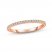 Diamond Wedding Band 1/6 ct tw Round-cut 10K Rose Gold