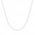 Box Chain Necklace 14K White Gold 16" Length