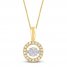 Unstoppable Love Diamond Necklace 1/2 ct tw 10K Yellow Gold 19"