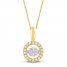 Unstoppable Love Diamond Necklace 1/2 ct tw 10K Yellow Gold 19"