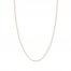 20" Textured Rope Chain 14K Yellow Gold Appx. 1.05mm