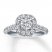 Neil Lane Bridal Ring 1-1/8 ct tw Diamonds 14K White Gold