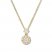 Diamond Necklace 1/4 ct tw Round-cut 10K Yellow Gold