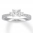 Neil Lane Bridal Diamond Engagement Ring 1 ct tw 14K White Gold