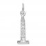 Washington Monument Charm Sterling Silver