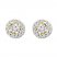 Diamond Earrings 1/2 ct tw Round-cut 10K Yellow Gold