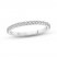 Diamond Wedding Band 1/5 ct tw Round-cut 14K White Gold