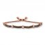 Le Vian Bolo Bracelet 3/4 ct tw Diamonds 14K Strawberry Gold