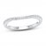 Diamond Wedding Band 1/6 ct tw Round-cut 10K White Gold