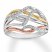 Diamond Ring 1/6 ct tw Sterling Silver/10K Two-Tone Gold