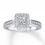 Previously Owned Leo Diamond Engagement Ring 3/4 ct tw 14K Gold