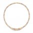 Stampato Necklace 10K Tri-Tone Gold 18"