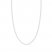 16" Forzatina Chain Necklace 14K White Gold Appx. 1.45mm