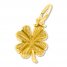 Four-Leaf Clover Charm 14K Yellow Gold