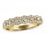 Adrianna Papell Diamond Anniversary Ring 1/3 ct tw Round-cut 14K Yellow Gold