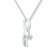 Diamond Necklace 1/6 ct tw Round-cut Sterling Silver