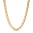 Cuban Chain Necklace 10K Yellow Gold 24"